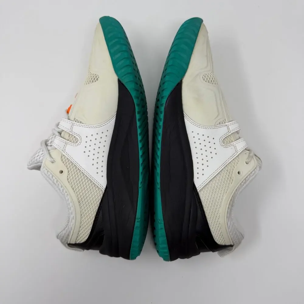 Prince Men’s Tennis Shoes White Green Orange 10.5